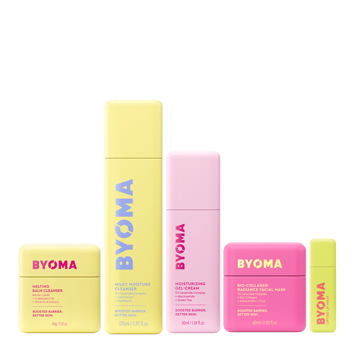 Les cinq soins BYOMA de la routine du soir